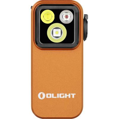 OLight Oclip Pro (Orange) Mini-zaklamp Met riemclip 500 lm 53 g