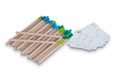 BS Toys luciferpuzzel hout educatief kinderspel BS Toys luciferpuzzel hout educatief kinderspel