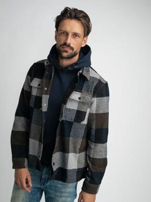 Petrol Industries Heren Twill Overhemd Desert Palm - S