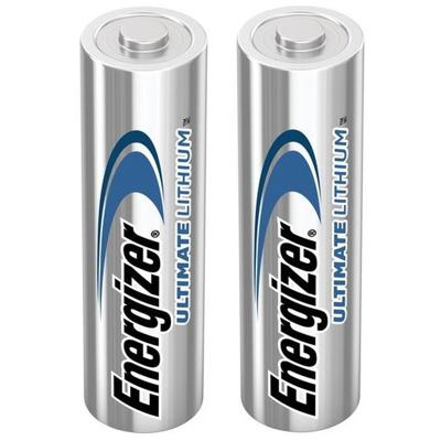 Energizer batterijen Lithium AA, blister van 2 stuks