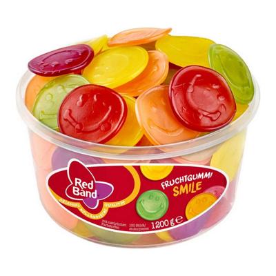 Red Band - Winegum Smiles - 6x 100 stuks
