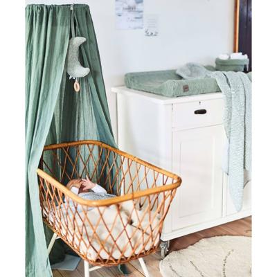 Jollein Sluier babybed vintage 155 cm Ash Green Jollein Sluier babybed vintage 155 cm Ash Green