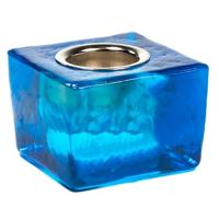 Kaarshouder Lichtblauw met 22 mm Gat - thumbnail