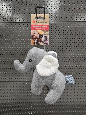 FLAMINGO™ Hondenknuffel Olifant Britta, grijs