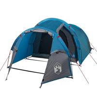 VidaXL Tunneltent 3-persoons waterdicht blauw - thumbnail