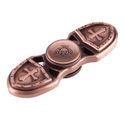 KASFLY Retro Fidget Spinner Speeltje tegen stress en angst voor kinderen en volwassenen, 3.5 Minuten Rotatie Tijd, Zink legering met kleine keramische KASFLY Retro Fidget Spinner Speeltje tegen stress en angst voor kinderen en volwassenen, 3.5 Minuten Rotatie Tijd, Zink legering met kleine keramische
