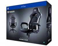 NACON PCCH-350 Universele gamestoel Gecapitonneerde zitting Zwart, Wit - thumbnail