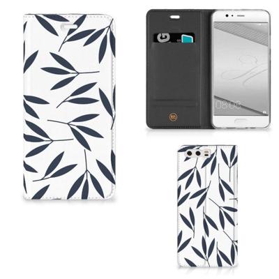 Huawei P10 Plus Smart Cover Leaves Blue