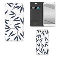 Huawei P10 Plus Smart Cover Leaves Blue - thumbnail