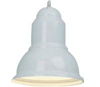 Enzo Hanglamp metaal E27 wit 230mm indoor - 5092110 - thumbnail