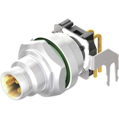 Weidmüller 2424450000 Sensor/actuator inbouwconnector M8 Aantal polen (sensoren): 4 Stekker, inbouw horizontaal 10 stuk(s)