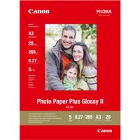 Canon PP-201 A 3 20 vel 265 g Photo Paper Plus Glossy II - thumbnail