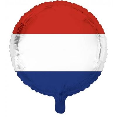 Folieballon Nederlandse Vlag (46cm)