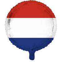 Folieballon Nederlandse Vlag (46cm) - thumbnail