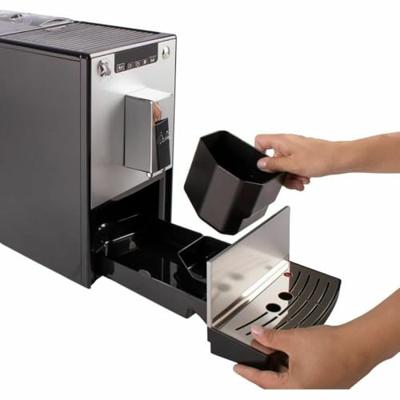 Melitta Solo Pure E950-666 Zwart en zilver espressomachine