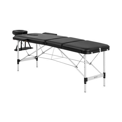 Massagetafel - 185 x 60 x 59 cm - 180 kg - Zwart