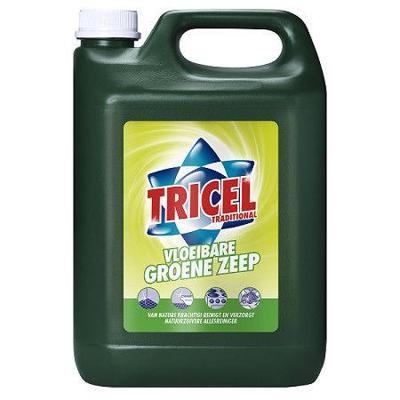 Tricel groene zeep vloeibaar 5l