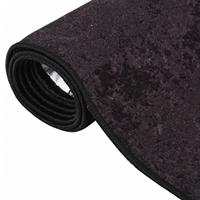 VidaXL Vloerkleed wasbaar anti-slip 80x150 cm antracietkleurig - thumbnail