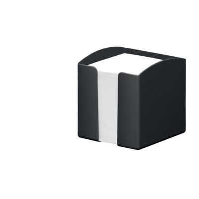 Memokubus durable eco zwart | 6 stuks