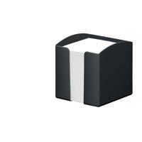 Memokubus durable eco zwart | 6 stuks - thumbnail