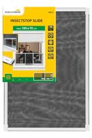 Muggennet Schellenberg Aluminium Wit Uitschuifbaar Met lijst Glasvezel 75 x 100 cm - thumbnail