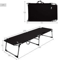 Opklapbed Aktive 186 x 58 x 35 cm - thumbnail