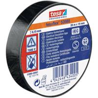 tesa 53988-00001-00 Isolatietape tesa Professional Zwart (l x b) 20 m x 19 mm 1 stuk(s) - thumbnail