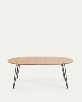 Kave Home Uitschuifbare Ronde Eettafel 'Novac' Ø120 x 120 - 200cm - thumbnail