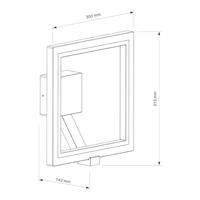 Deko Light Lyncis Lyncis Wandopbouwarmatuur LED vast ingebouwd Energielabel: G (A - G) 11 W LED Donkergrijs - thumbnail