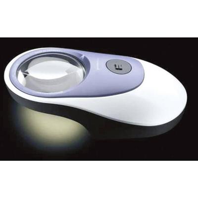 Eschenbach 158620 LED POWERLUX Vergrootglas Met LED-verlichting Vergrotingsfactor: 5 x Lensgrootte: (Ø) 58 mm Wit Eschenbach 158620 LED POWERLUX Vergrootglas Met LED-verlichting Vergrotingsfactor: 5 x Lensgrootte: (Ø) 58 mm Wit