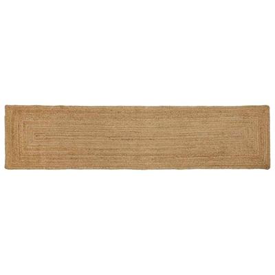 Tapijt Beige 60 x 250 cm Jute