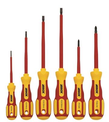 4tecx Schroevendr Set Vde 6Dlg Ph+Gleuf