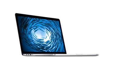 Apple MacBook Pro Notebook 39,1 cm (15.4") Vierde generatie Intel® Core™ i7 16 GB DDR3L-SDRAM 256 GB Flash Wi-Fi 5 (802.11ac) Mac OS X 10.11 El Capitan Zilver