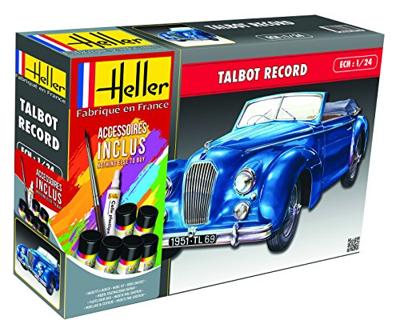 Heller 56711 STARTER KIT Talbot Lago Record Bouwpakket Schaal 1:24