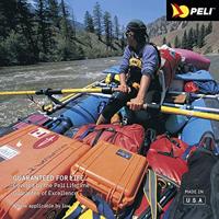 Peli 1300 Stootbestendige Koffer Voor Het Vervoeren Van Kostbare Meetinstrumenten En Elektronica, Ip67 Waterdicht, Capaciteit: 6L, Gemaakt In De Vs, Met Aanpasbaar Plukschuim, Kleur: Oranje - thumbnail