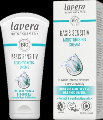 Lavera Basis Sensitive moisturising cream 50 Milliliter