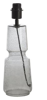 Light & Living Tafellamp 'Labin' Glas, kleur Smoke (excl. kap) Light & Living Tafellamp 'Labin' Glas, kleur Smoke (excl. kap)