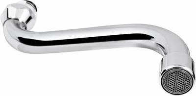 Cornat Zwenkuitloop Wandkraan S-Vorm 150Mm - TEC351001