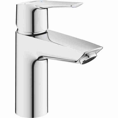 Grohe QuickFix Start S-size wastafelkraan met koude start en push-open waste chroom