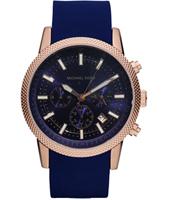 Horlogeband Michael Kors MK8410 Silicoon Blauw 22mm - thumbnail