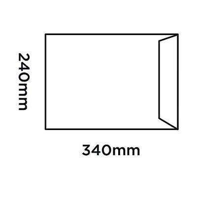 100 Luchtkussenenveloppen D/14 180x265mm wit Filmar Classic