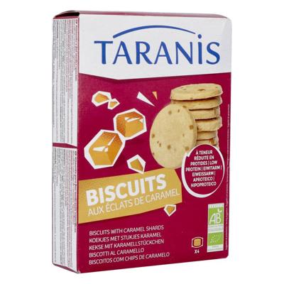 Taranis Koekjes Karamel Stukjes Bio 120g