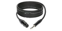 Klotz M1FS1B0500 microfoonkabel 3p XLR female - 3p 6.35 mm jack 5 m - thumbnail