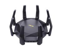 ASUS RT-AX89X Gaming Router (Ai Mesh WLAN System, WiFi 6 AX6000, 10G RJ45, 10G SFP+, 2.2 GHz QC CPU, AiProtection Pro, USB 3.1, WPA3) - thumbnail