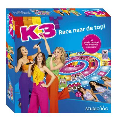 Studio 100 K3 race naar de top bordspel