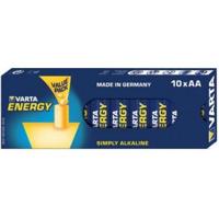 Varta ENERGY AA Value Pack 10 AA batterij (penlite) Alkaline 2.8 Ah 1.5 V 10 stuk(s) - thumbnail