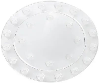 Elho floorprotector rond onderzetter 18 cm transparant - thumbnail