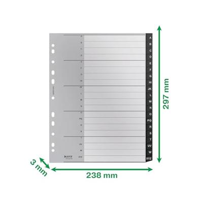 Leitz Recycle geperforeerde showtas, ft A3 landscape, 100 micron, gekorreld, doos van 25 stuks - thumbnail