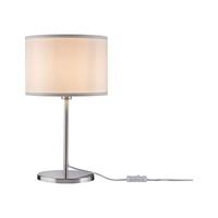 Paulmann Tessa 70923 Tafellamp LED E14 40 W Crème, IJzer (geborsteld) - thumbnail