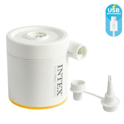 Intex 64097np truaire twin dura-beam camping mattress met quickfill usb150 luchtpomp 191x76x17cm - thumbnail